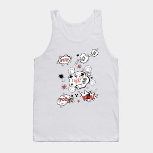 Comic - expressions - icons Tank Top